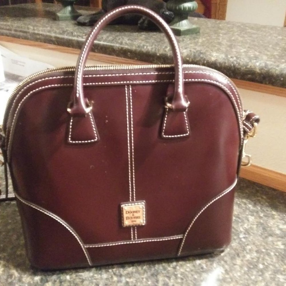 Dooney and Bourke smooth leather satchel